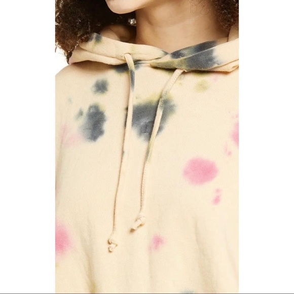 AFRM Tie Dye 90’s Grunge Style Hoodie size large - Picture 5 of 8